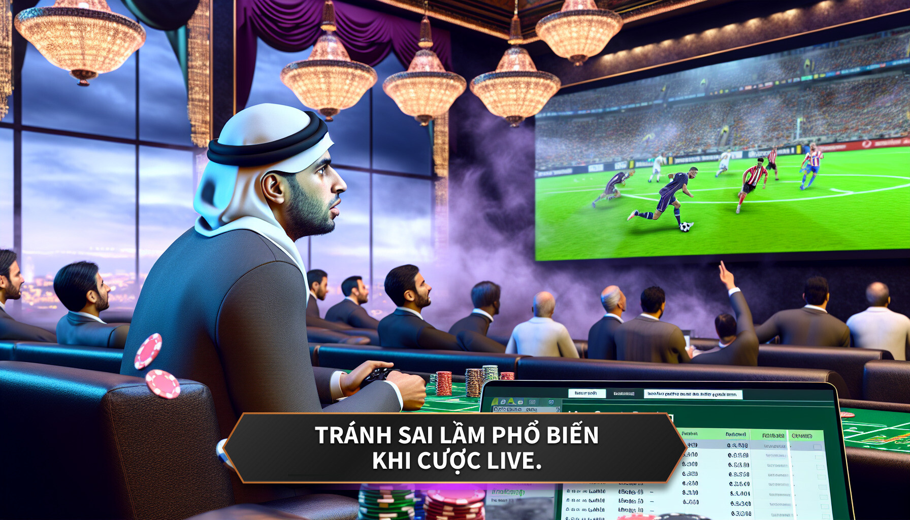  Tránh Sai Lầm Phổ Biến Khi Cược Live.